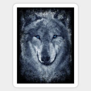 A Wolf's Spirit - Retro Sticker